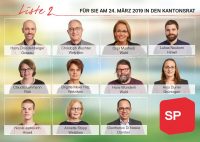 Die SP Bezirk Hinwil will zwei Kantonsratssitze erobern!